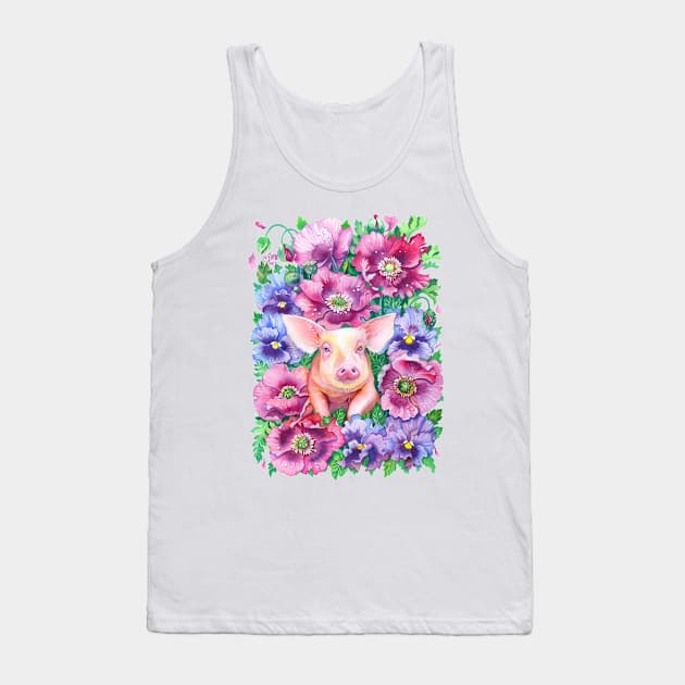 Year of the Pig Tank Top by annabucciarelli